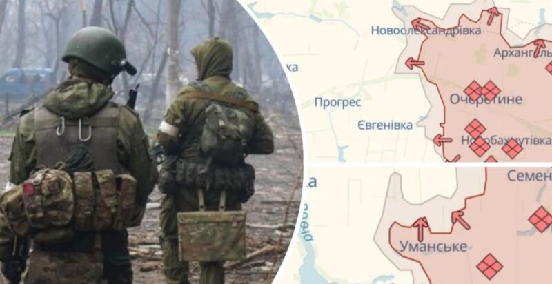 На Донеччині ворожі війська наблизилися до двох сіл