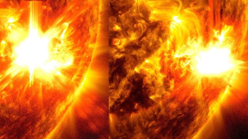 Землю накриє потужний викид сонячної речовини