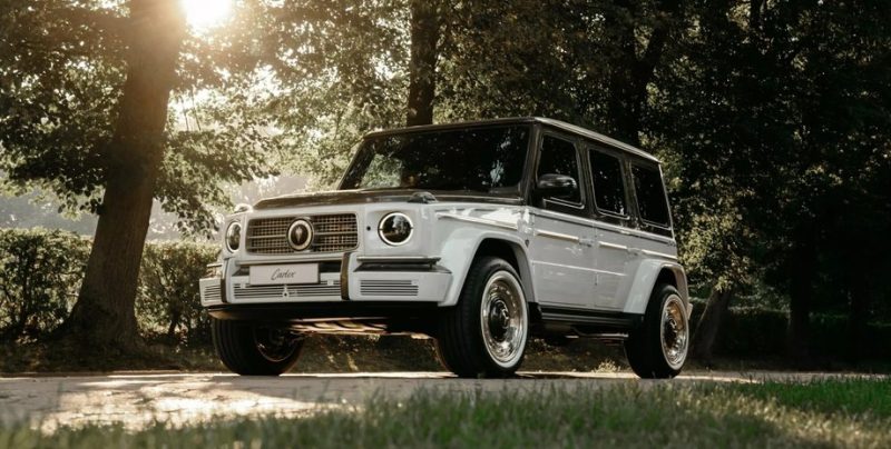 Новий рівень люксу, G-Class з шкірою крокодила та діамантами